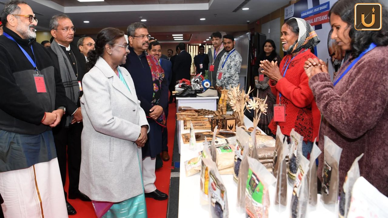 Usthadian Academy / President Droupadi Murmu Inaugurates Kaushal Bhawan: Paving The Path For Skill Empowerment | 26 jan 2024 Usthadian Academy / President Droupadi Murmu Inaugurates Kaushal Bhawan: Paving The Path For Skill Empowerment
